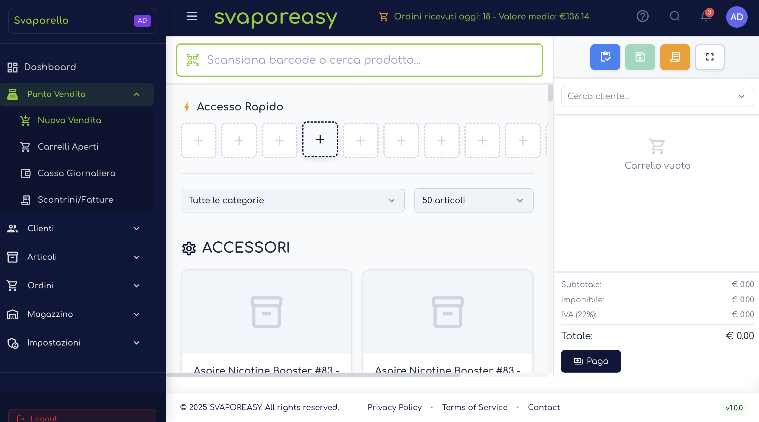 Svaporeasy screenshot